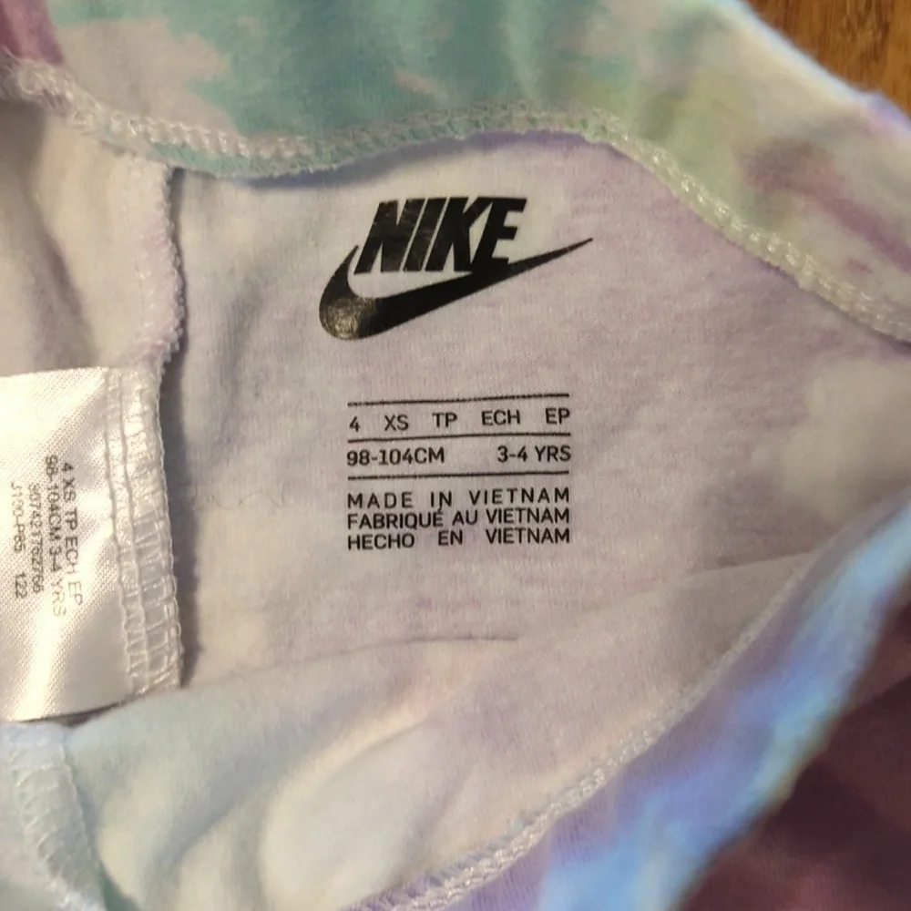 Nike Tie Dye Little Girls Pull On Shorts Size XS